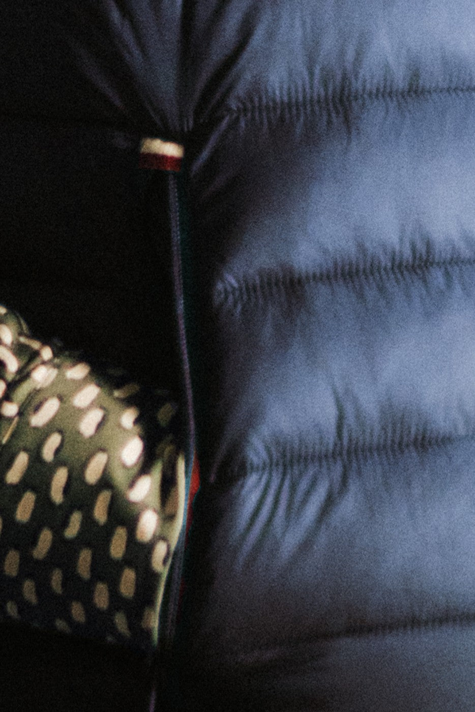 Chaleco hombre acolchado marino