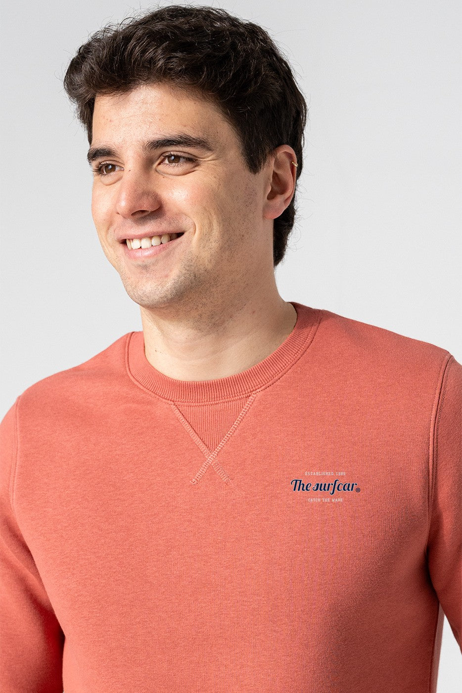 Sudadera hombre cuello redondo caldera