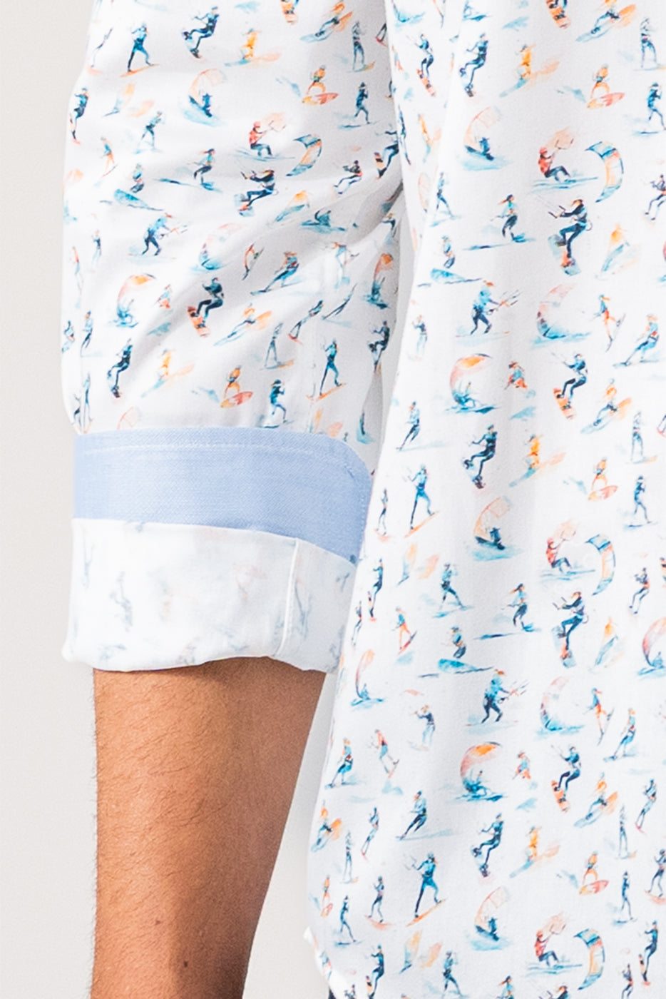 Camisa hombre estampado windsurf