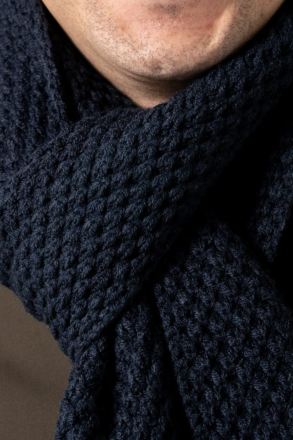 Bufanda punto marino